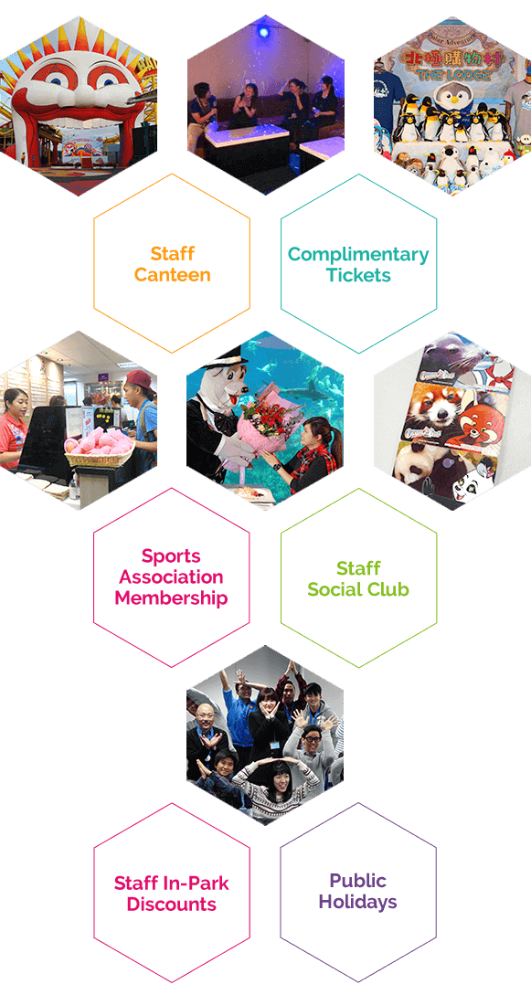 Careers at Ocean Park » Staff Privileges